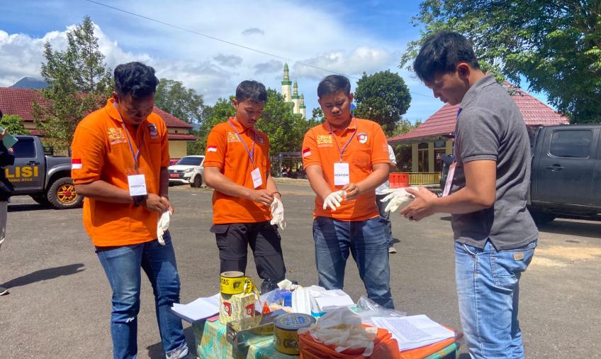 Polres Lebong Gelar Lomba Olah TKP dalam Rangka Hari Bhayangkara 77