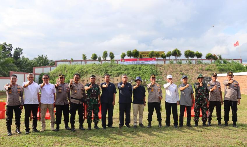 Memperingati Hari Bhayangkara ke 77 tahun 2023 Polres BS, Gelar Lomba Menembak Presisi