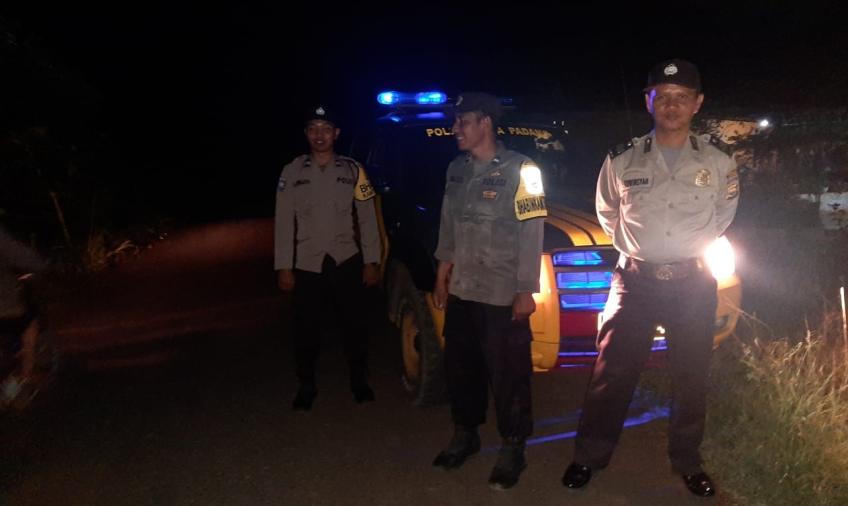 Tingkatkan Patroli, Polsek Kota Padang Sampaikan Imbauan kepada Warga
