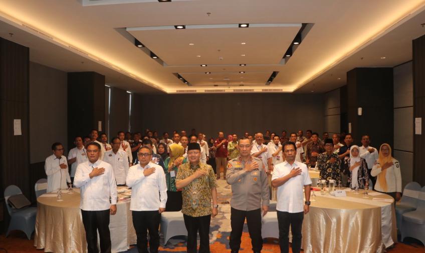 Kapolda Bersama Gubernur Bengkulu Buka Kegiatan Pembinaan Peningkatan Kemampuan Bagi Penyidik Polri dan PPNS