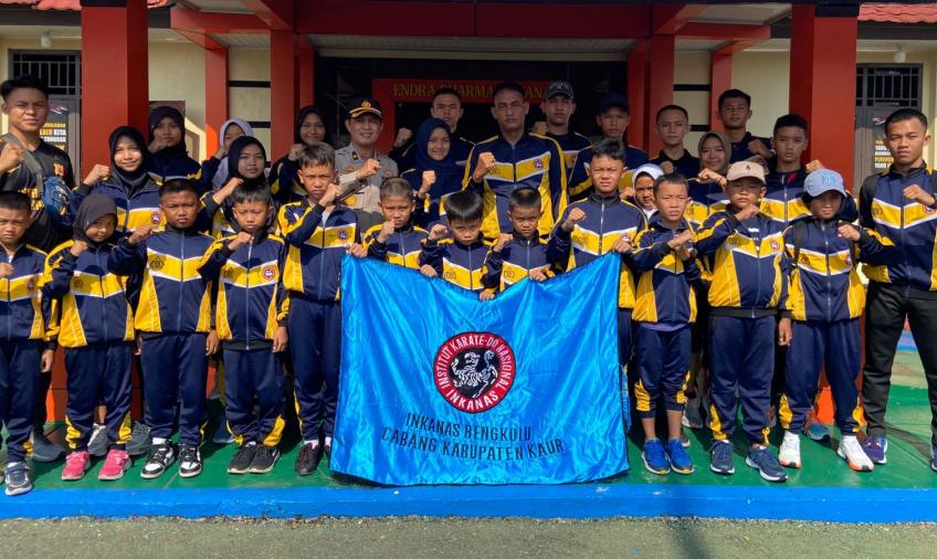 Polres Kaur Lepas Atlit INKANAS Ikuti Kejuaraan Piala Gubernur