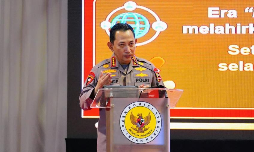 Kompolnas Award, Kapolri Serukan Polri Siap Jadi Organisasi Modern yang tidak anti kritik