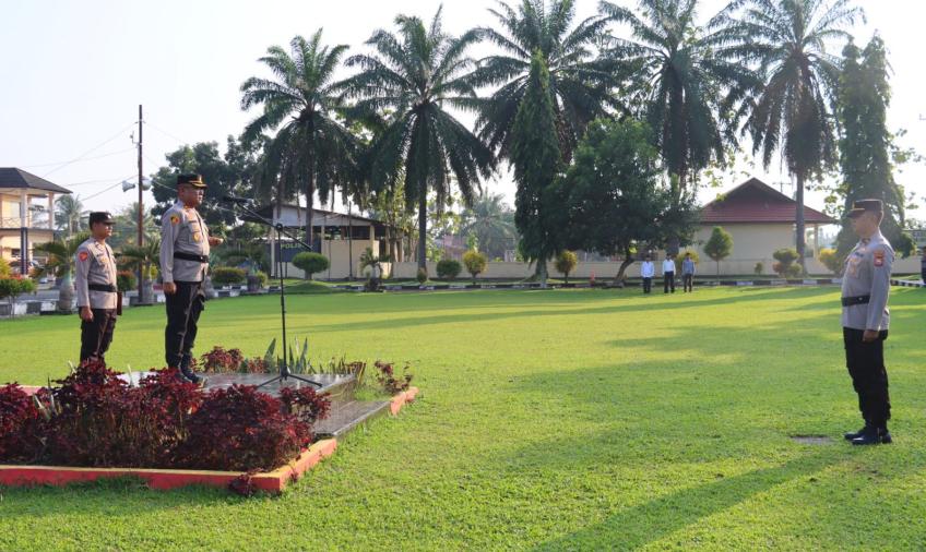 Polres BS Gelar Apel Kasat Kamling se Kabupaten 
