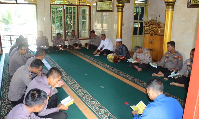 Tingkatkan Iman dan Taqwa, Polres BS Laksanakan Binrohtal 