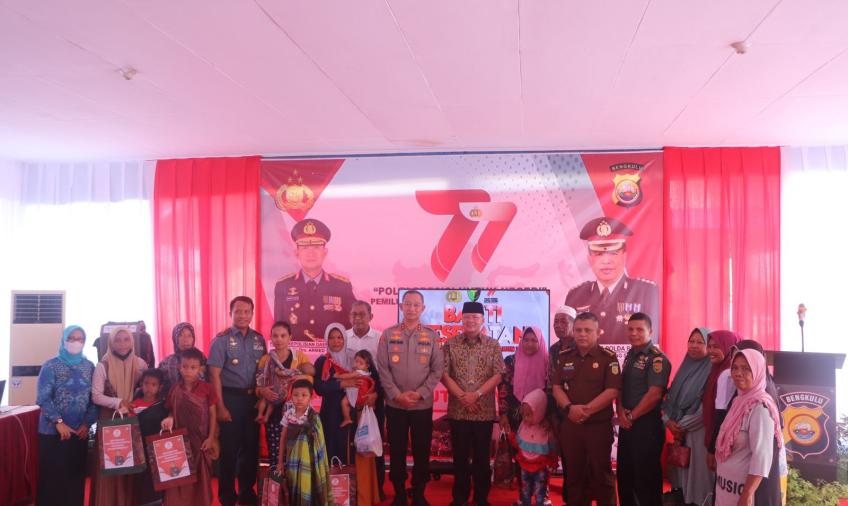 Sambut Hari Bhayangkara, Polda Bengkulu Gelar Bhakti Kesehatan