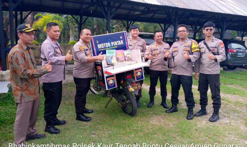 Polsek Kaur Tengah, Terima Tim Penilai Lomba Inovasi Bhabinkamtibmas dari Polda Bengkulu 