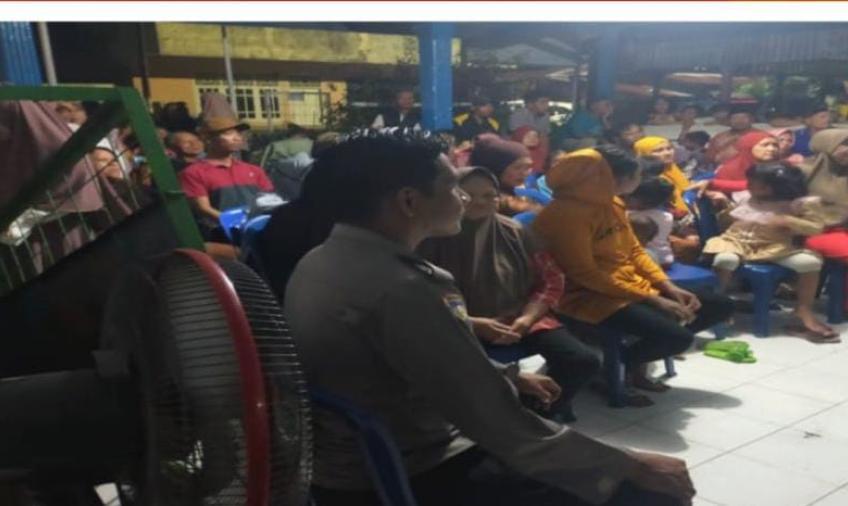 Polsek Teluk Segara Berikan Pengamanan Pemilihan Ketua RT-2 Kelurahan Pondok Besi 