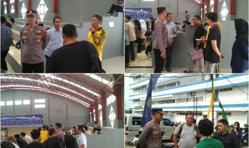 Polresta Bengkulu, Cek Lokasi Kegiatan Konser Band  Viera