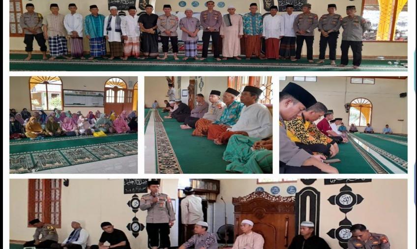 Jalin Komunikasi dan Silaturahmi, Polsek Teluk Segara Gelar Jumat Curhat Dengarkan Keluhan Warga