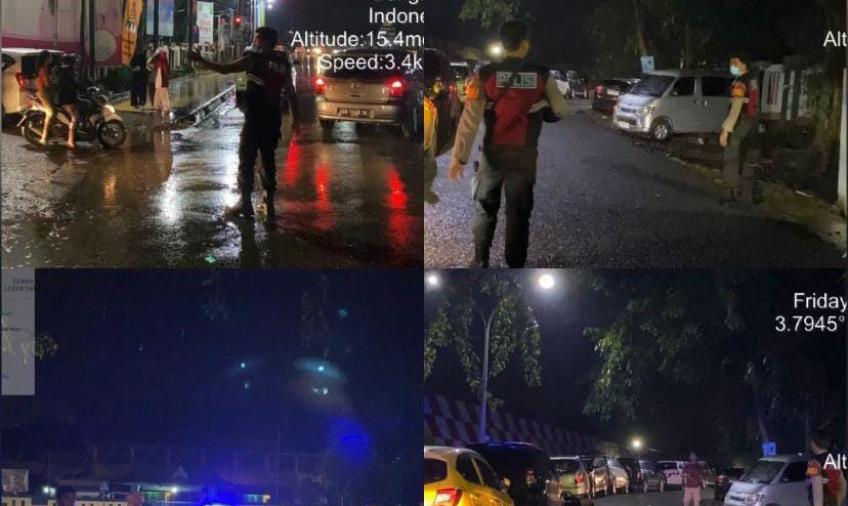 Sat Samapta Polresta Bengkulu Patroli Mobiling Diseputaran GOR Sawah Lebar