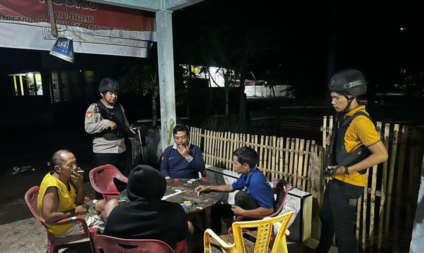 Antisipasi Tindak Pidana 3C, Personel Giat Piket Yanmas Melaksanakan Patroli KRYD