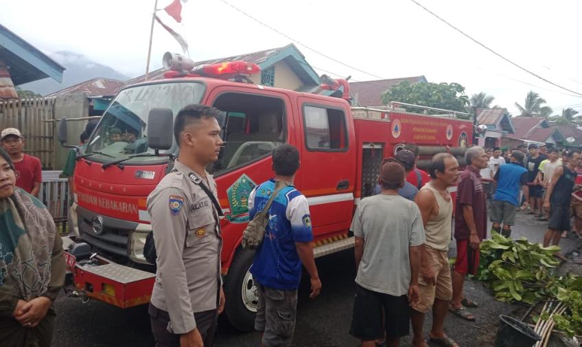 Kebakaran Rumah Warga di Lebong, Kerugian Mencapai Rp 100 juta