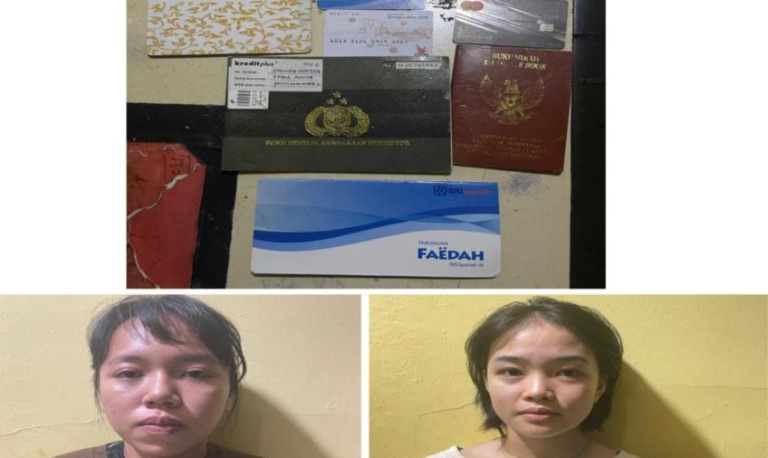 Bobol Kontrakan, 2 Cewek ini Diringkus Polsek Ratu Agung