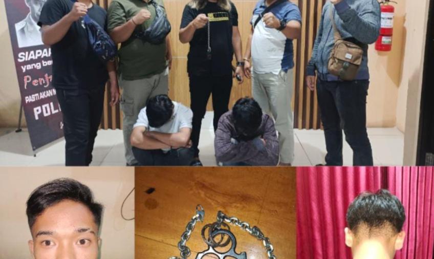 Main Keroyok, 2 Pria ini Ditangkap Polresta Bengkulu