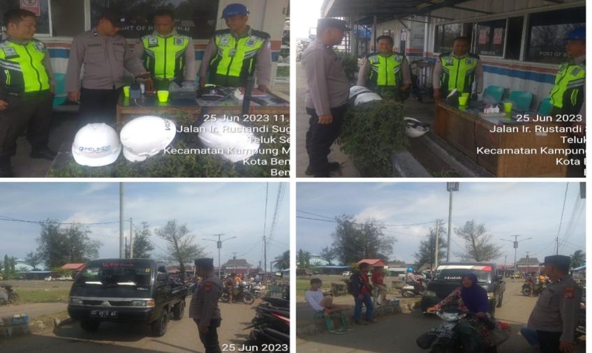 Polsek KSKP Pulau Baai Laksanakan Patroli Siang