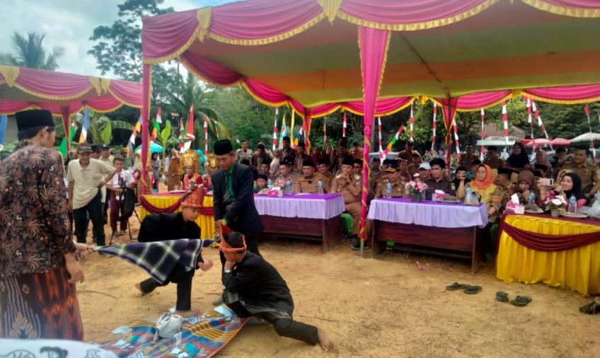 Kegiatan Festival cucur di Desa Air Teras Kab. Seluma