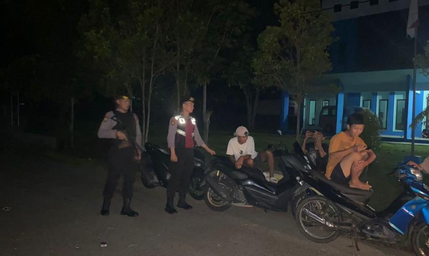  Cegah Aksi Kriminal dan Kejahatan, Sat Samapta Polres Kaur Laksanakan Patroli Presisi