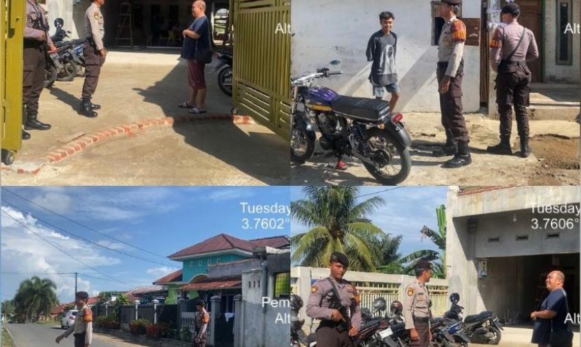 Polresta Bengkulu Patroli Mobiling Sampaikan Imbaun Kamtibmas
