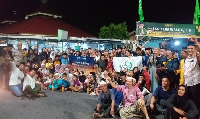Polsek Gading Cempaka Laksankan Pengamanan Takbir Keliling 