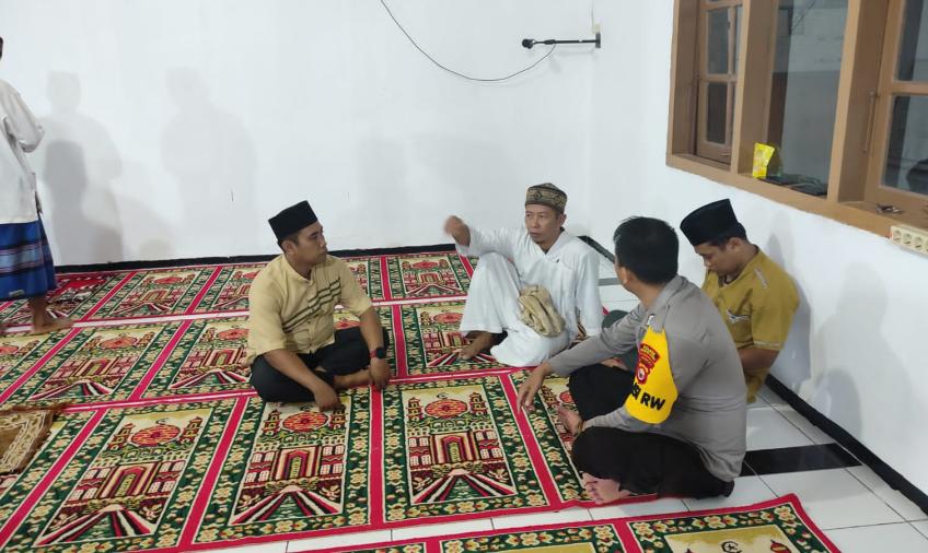 Polsek Giri Mulya Pantau Kegiatan Pada Malam Takbiran