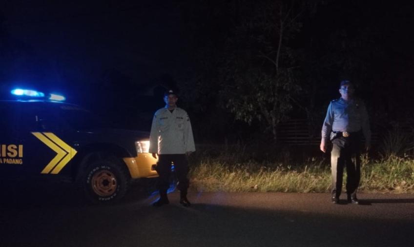 vPolsek Kotapadang Tingkatkan Patroli Jalur Penghubung Menuju PUT