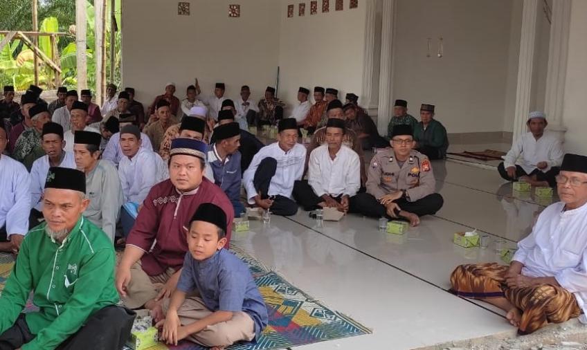 Polsek Padang Jaya Hadiri Peresmian Operasional Ponpes Tanwirul Muttaqin di Desa Marga Sakti