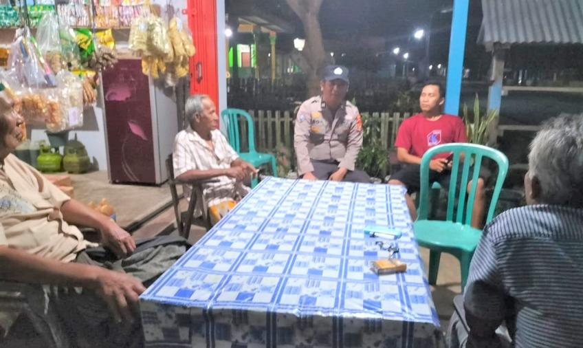 Sampaikan Pesan-Pesan Kamtibmas, Polsek Maje Patroli Dialogis di Wilayah Hukum 