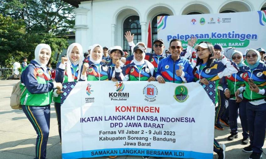 Kontingen FORNAS VII 2023 Provinsi Jawa Barat, Minggu (2/7)