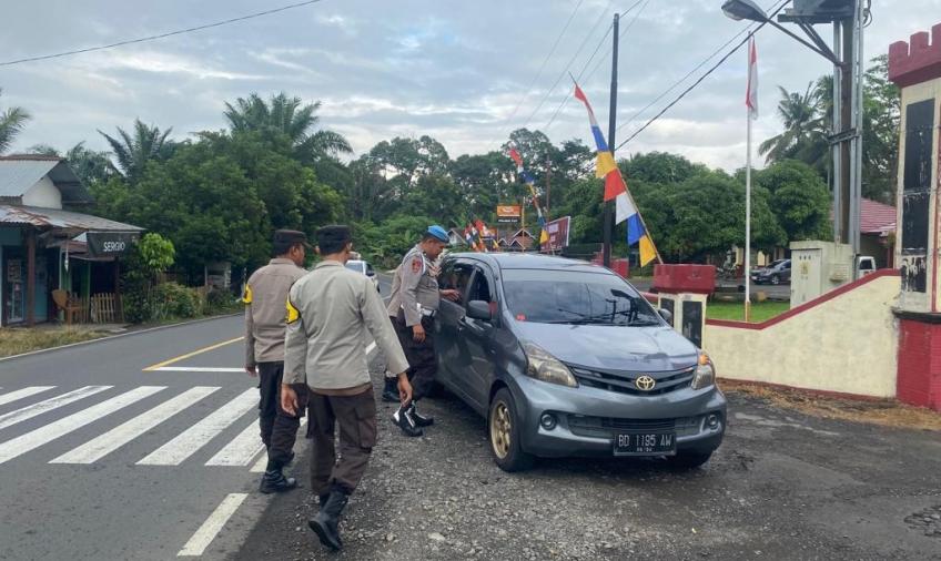 Polsek PUT Laksanakan Giat Imbangan Ops Antik Nala 2023