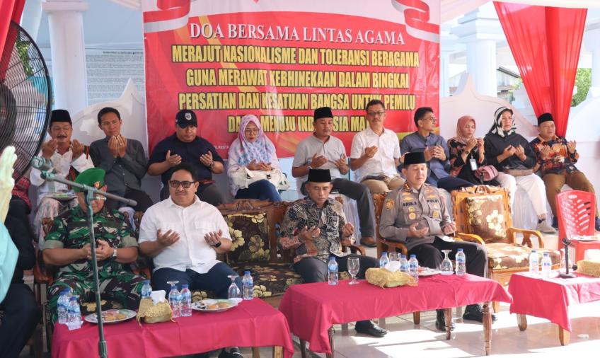 Peringatan HUT Bhayangkara-77 Digelar Polresta Bengkulu Dengan Doa Bersama Lintas Agama