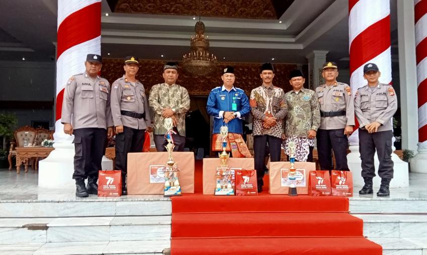 Lomba Tingkat Polda, Poskamling Lebong Raih Juara 2 