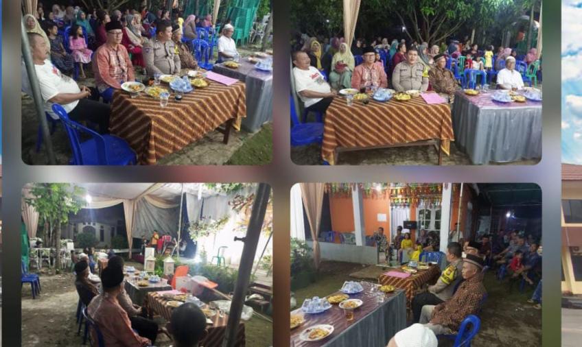 Sambangi Kediaman Bapak Safwan, Personel Polsek Muara Bangkahulu Sampaikan Imbaun Kamtibmas 