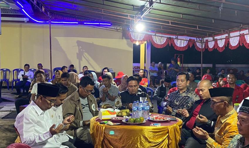 Mempererat Jalinan Kemitraan,  Polsek Lubuk Pinang Gelar Syukuran HUT Bhayangkara Ke 77 Bersama Masyarakat 