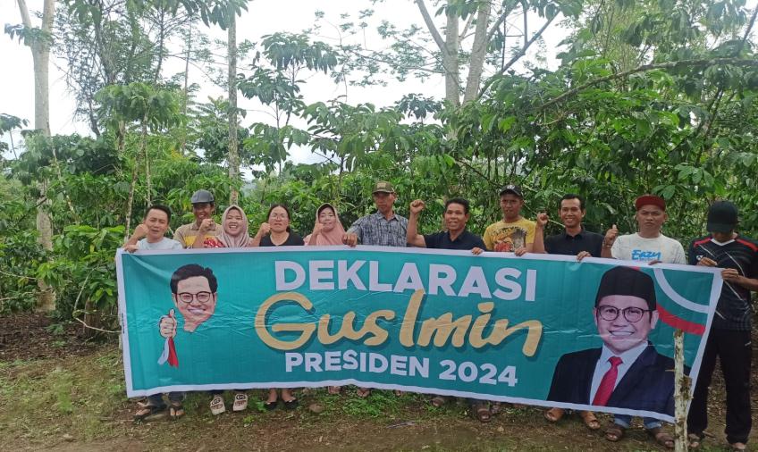 Komunitas Petani di Rejang Lebong Dukung Muhaimin Jadi Capres 2024