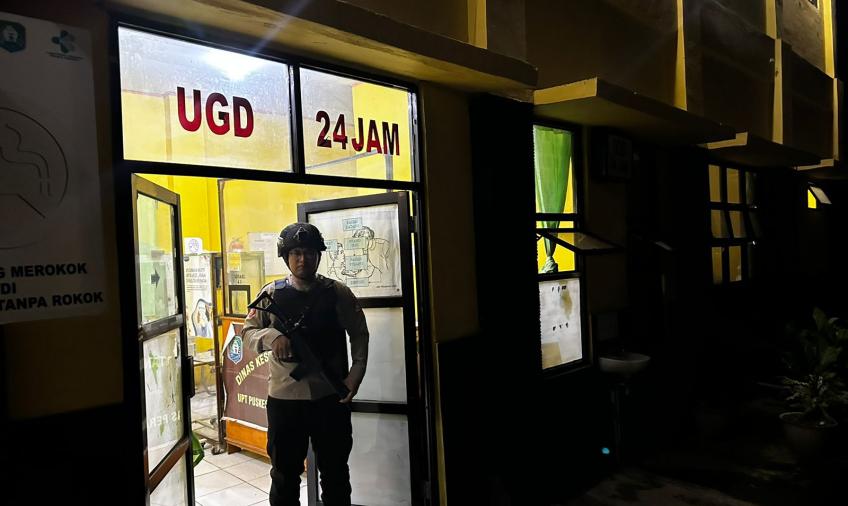 Piket Yanmas Polsek Kaur Utara, Melaksanakan Patroli KRYD di Wilayah Hukum 
