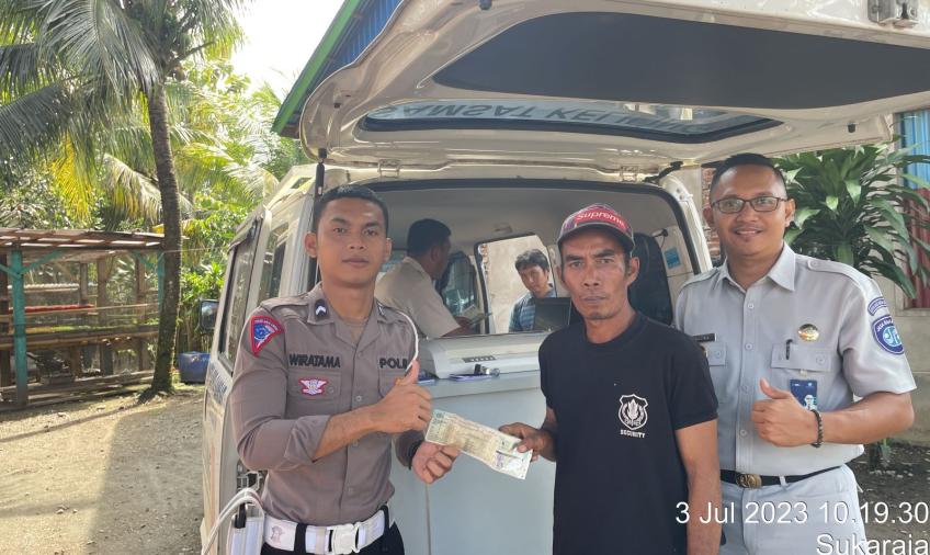 Samsat Keliling, Sat Lantas Polres BS dan Instansi Terkait Sasar Kecamatan Seginim dan Air Nipis
