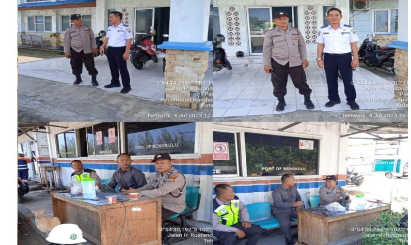 Patroli Siang Hari, Personel KSKP Pulau Baai Sambangi Warga