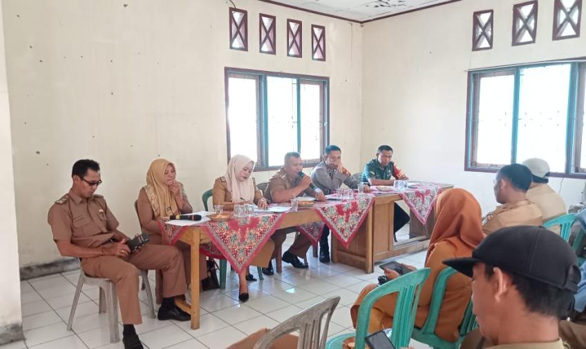 Kapolsek Kaur Tengah Hadiri Rapat Persiapan Kunjungan Gubernur Bengkulu