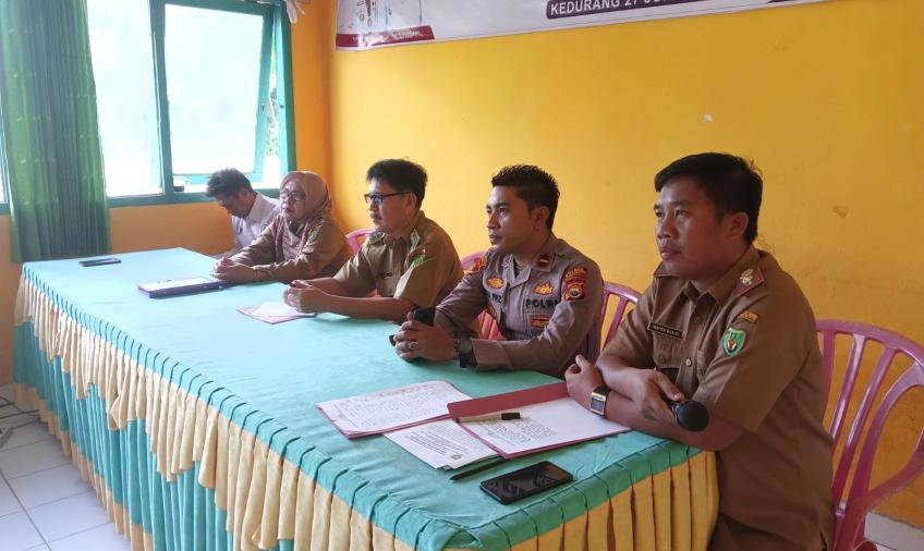 Kapolsek Kedurang Hadiri Mini Lokakarya Percepatan Penanganan Stunting Tingkat Kecamatan