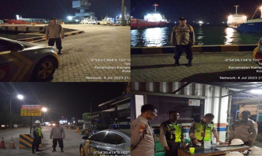 Tingkatkan Kewaspadaan, KSKP Pulau Baai Patroli Malam