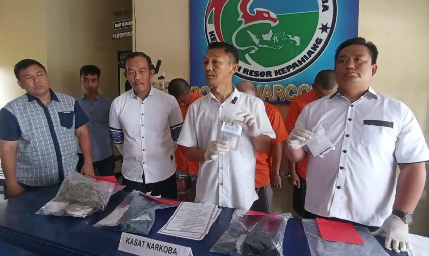 Ungkap Peredaran Narkoba, Polres Kepahiang Tangkap 4 Orang