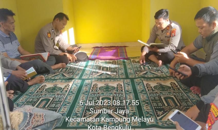 Tingkatkan Keimanan dan Ketaqwaan Anggota, KSKP Pulau Baai Gelar Binrohtal