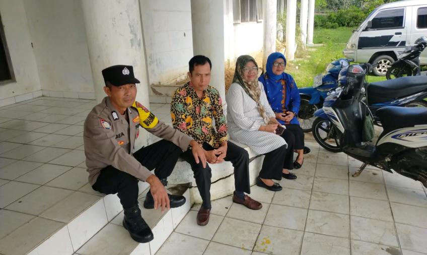 Pantau Situasi Kamtibmas, Polsek Kaur Tengah Sambangi Kantor Camat Kinal