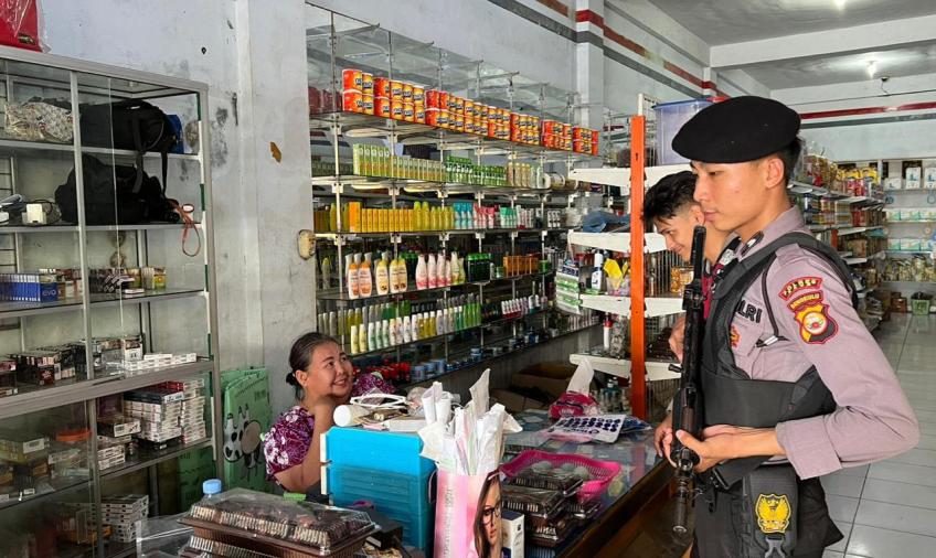 Guna menciptakan Situasi Kamtibmas yang Aman dan Tertib, Polsek Kaur Utara Laksanakan Sambang Kamtibmas 