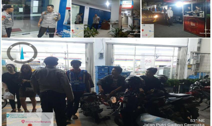Polsek Ratu Samban Patroli Objek Vital, Cegah Tindak Pidana 3C