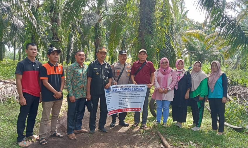 Awasi Dana Desa, Polsek Lais Hadiri Penetapan Titik Nol Pembangunan