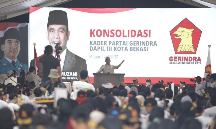 Konsolidasi Akbar Kader Gerindra 