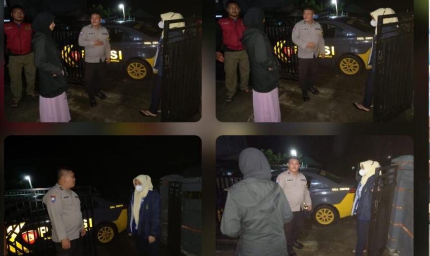 Tingkatkan Keamanan di Wilyah Hukum, Polsek Muara Bangkahulu Patroli Malam Hari