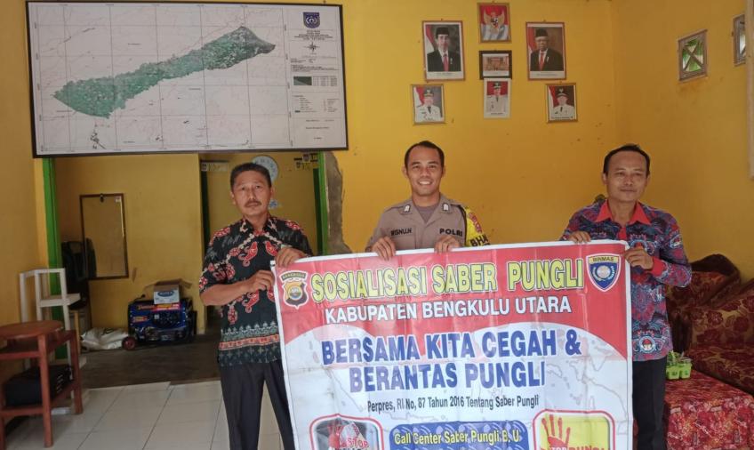 Berantas Pungutan Liar, Polsek Giri Mulya Lakukan Sosialisasi