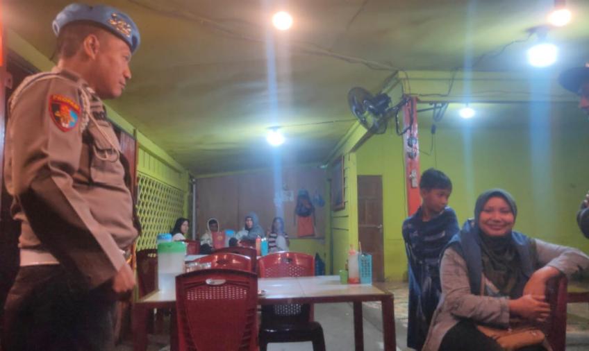 Jaga Kamtibmas, Polsek Giri Mulya Melaksanakan Patroli Dialogis